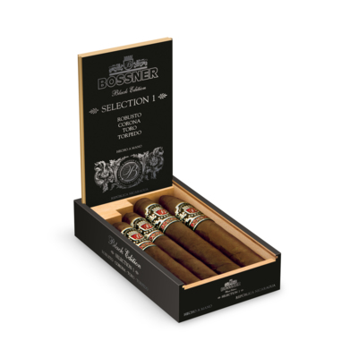 Подарочный набор Подарочный набор сигар Bossner Black Edition Selection