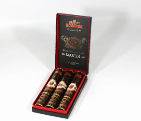 Подарочный набор Подарочный набор сигар Bossner Martin 20th Anniversary Tube Edition (3шт.)