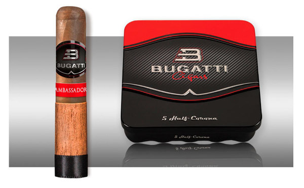 Подарочный набор Подарочный набор сигар Bugatti Ambassador Half Corona