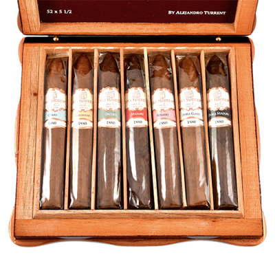 Подарочный набор Подарочный набор сигар Casa Turrent 1880 Edicion Limitada Selection Belicoso SET of 7 cigars