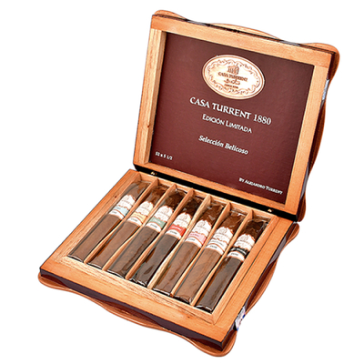 Подарочный набор Подарочный набор сигар Casa Turrent 1880 Edicion Limitada Selection Belicoso SET of 7 cigars