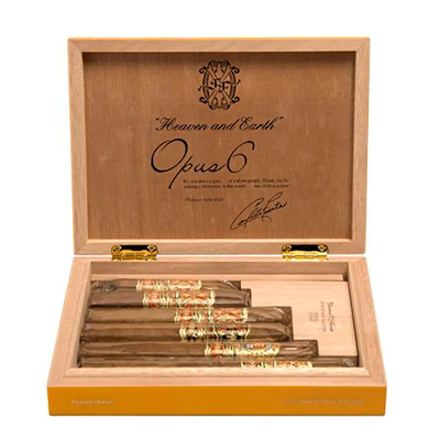 Подарочный набор Подарочный набор сигар Arturo Fuente FFOX Fuente Fuente Opus X 6 Set Cigars Yellow