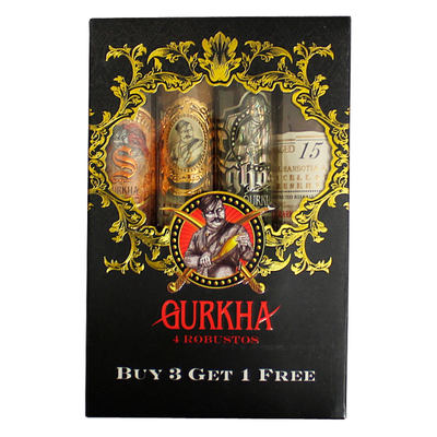 Подарочный набор Подарочный набор сигар Gurkha Robusto SET