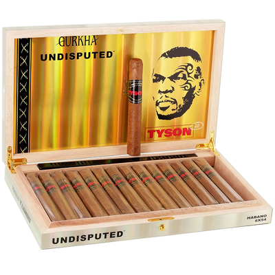 Подарочный набор Подарочный набор сигар Gurkha Tyson Undisputed Habano Toro