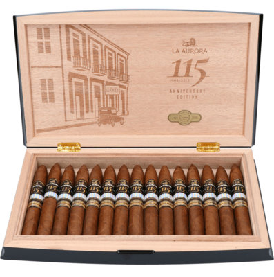 Подарочный набор Подарочный набор сигар La Aurora 115 Anniversary Edition Belicoso
