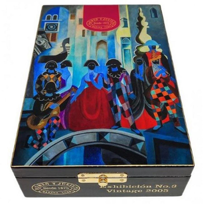 Подарочный набор Подарочный набор сигар Romeo y Julieta Exhibicion No.3 Vintage 2005 Art Nouveau