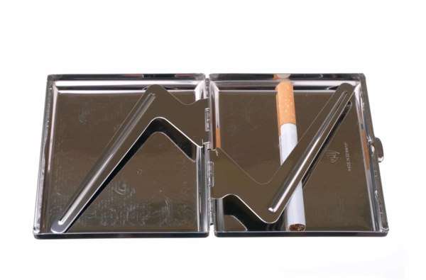 Портсигар Stoll на 18 сигарет, металл C45-1