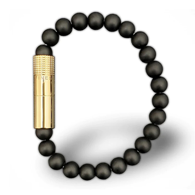 Пробойник-браслет для сигар Le Petit, Gold plated 18K, Onyx Matte