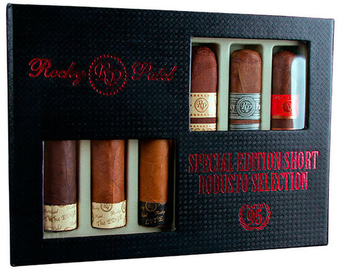 Подарочный набор Подарочный набор сигар Rocky Patel Short Robusto Sampler (Black)