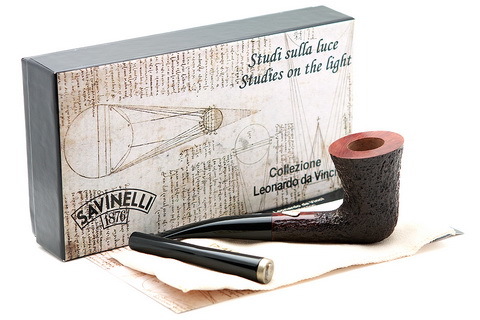 Курительная трубка SAVINELLI LEONARDO GIOCHI DI LUCE 2009 RUSTIC 9mm