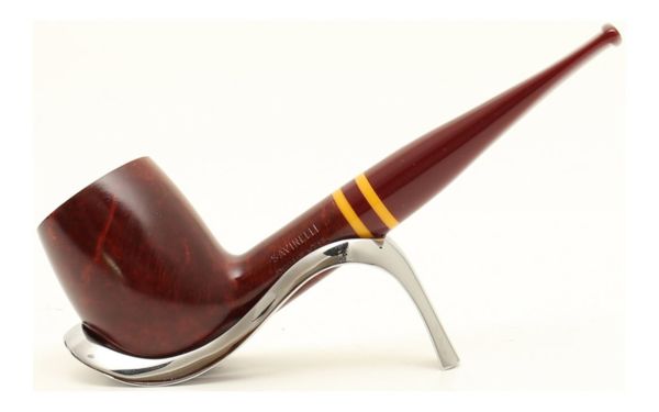 Курительная трубка SAVINELLI REGIMENTAL SMOOTH BURGUNDY 128 9mm