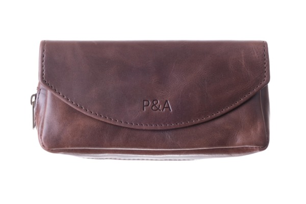 Сумка P&A для трубки и табака, натуральная кожа P315-Crazy-Horse