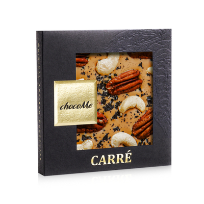 Светлый шоколад ChocoMe «CARRÉ» 50BL105, 50 гр.