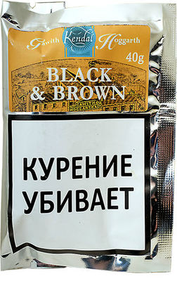 Трубочный табак Gawith & Hoggarth Black & Brown 40гр.