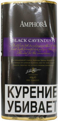 Трубочный табак Amphora Black Cavendish