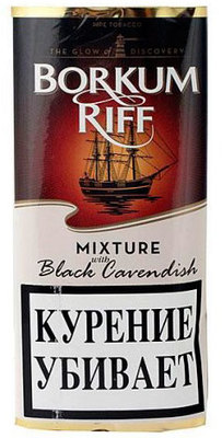 Трубочный табак Borkum Riff Black Cavendish