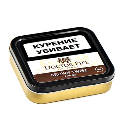 Трубочный табак Doctor Pipe Twist Black Rope Cut 50 гр.