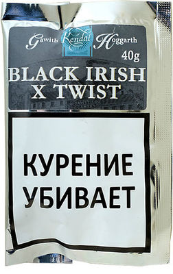 Трубочный табак Gawith & Hoggarth Black Irish X Twist 40гр.