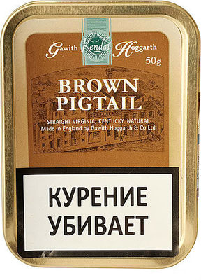 Трубочный табак Gawith & Hoggarth Brown Pigtail 50гр.