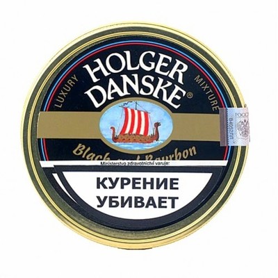 Трубочный табак Holger Danske Black and Bourbon 100гр.