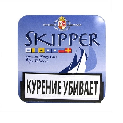 Трубочный табак Petersen & Sorensen Skipper Special Navy Cut Mellow Mixture 100гр.