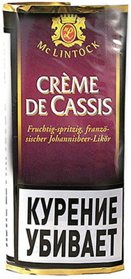 Трубочный табак Mc Lintock Creme de Cassis 50гр.