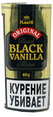 Трубочный табак Planta Danish Black Vanilla Mixture 40гр.