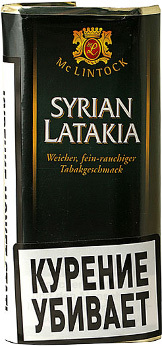 Трубочный табак Mc Lintock Syrian Latakia 50гр.