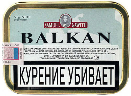 Трубочный табак Samuel Gawith Balkan Flake 50гр.