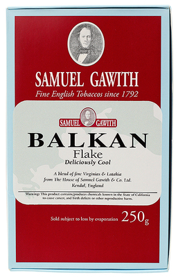 Трубочный табак Samuel Gawith Balkan Flake 250гр.
