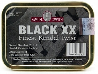 Трубочный табак Samuel Gawith Black XX Twist 50гр.