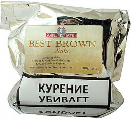 Трубочный табак Samuel Gawith Best Brown Flake 100гр.