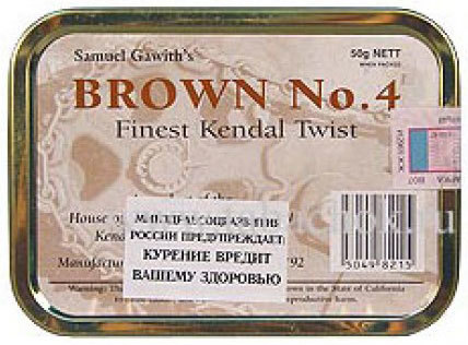 Трубочный табак Samuel Gawith Brown No.4 50гр.