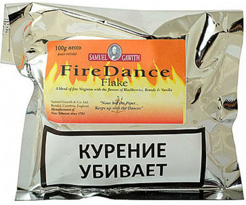 Трубочный табак Samuel Gawith Fire Dance Flake 100гр.