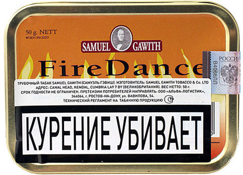 Трубочный табак Samuel Gawith Fire Dance Flake 50гр.