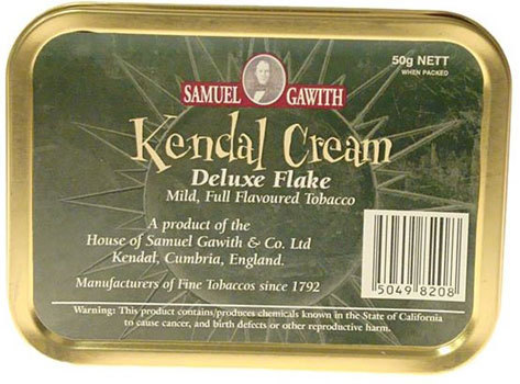 Трубочный табак Samuel Gawith Kendal Cream Deluxe Flake 50гр.