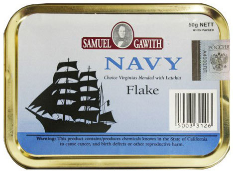 Трубочный табак Samuel Gawith Navy Flake 50гр.