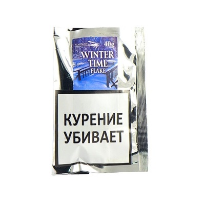 Трубочный табак Stanislaw Winter Time Flake 40гр.