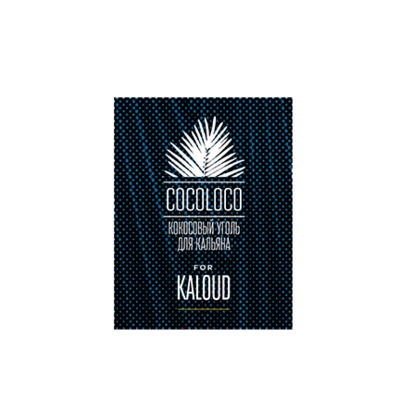 Уголь для кальяна COCOLOCO KALOUD - 1KG - 82 BRICKS