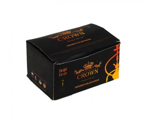 Уголь для кальяна CROWN - KALOUD - 24 куб.