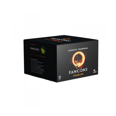 Уголь для кальяна Fanconi 25мм, 18шт.