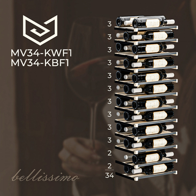 Винный шкаф Meyvel MV34-KBF1