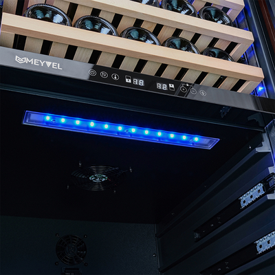 Винный шкаф Meyvel MV77PRO-KBT2 (Спелая вишня)