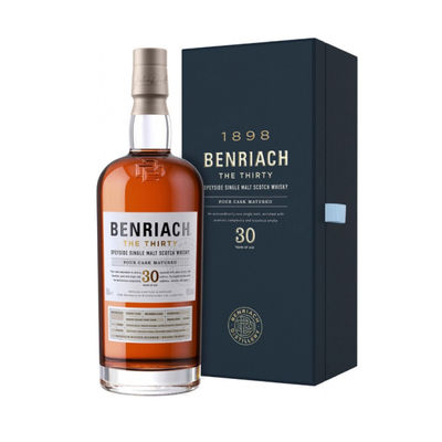Виски Benriach 30 years old, gift box, 0.7 л.