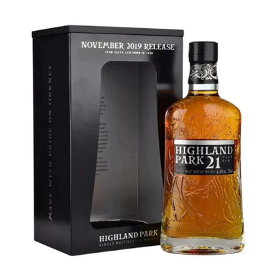 Виски Highland Park 21 Years Old, gift box, 0.7 л.