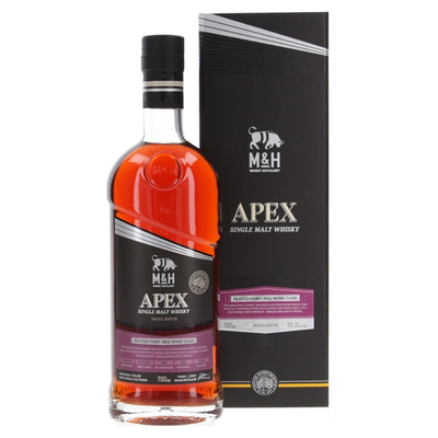 Виски M&H Apex Peated Fortified Red Wine Cask, 0.7 л.