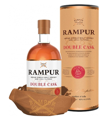 Виски Rampur Double Cask, in tube, 0.7 л.