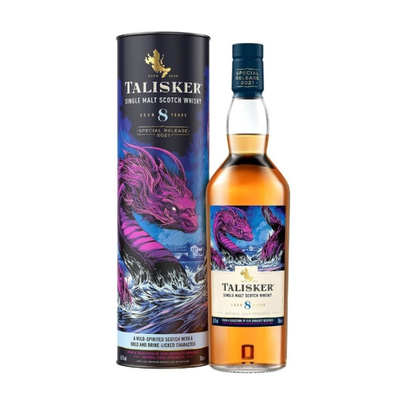 Виски Talisker 8 Years Old Special Release 2021, in tube, 0.7 л.