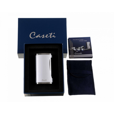 Зажигалка Caseti сигарная турбо, серебристая CA567-3