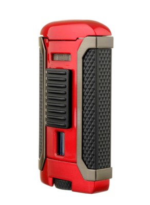 Зажигалка сигарная Colibri Apex, красный металлик LI410T3